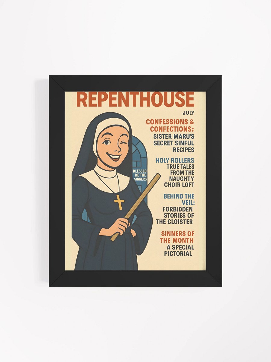 ✨ RepentHouse – First Issue (Framed 8 x 10) ✨ product image (4)