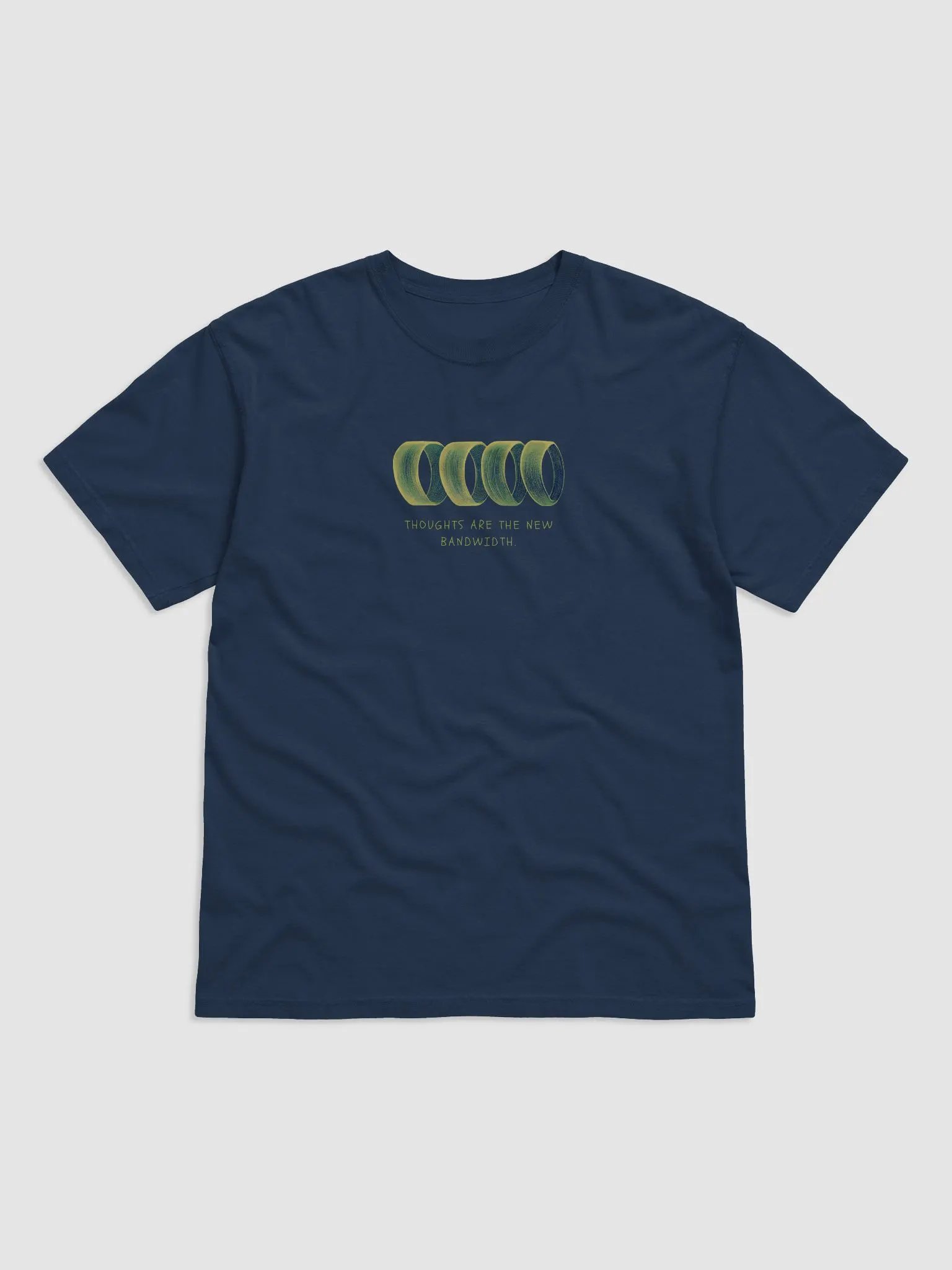 thoughts are the new bandwidth / Heavyweight T Shirt product image (1)