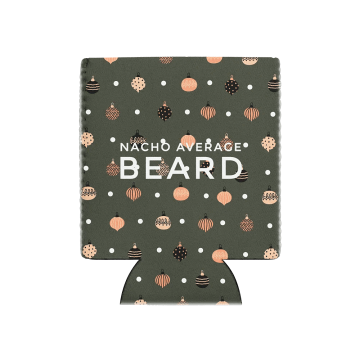 Coozie Can Cooler (Design: Nacho Average Beard) product image (1)