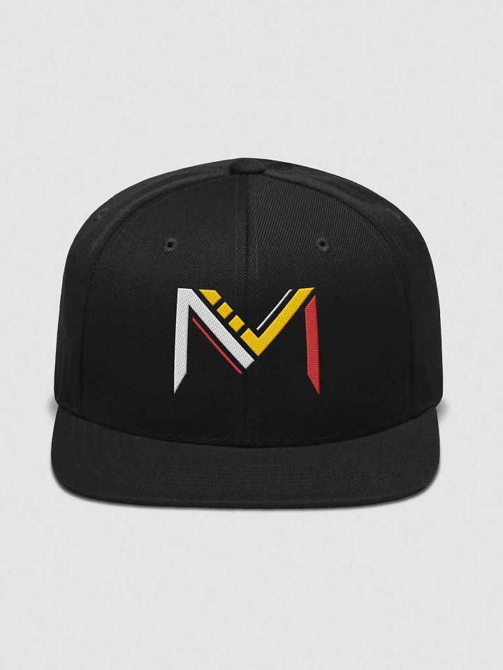 Maryland Inspired Initial Letter M Snapback Cap product image (2)