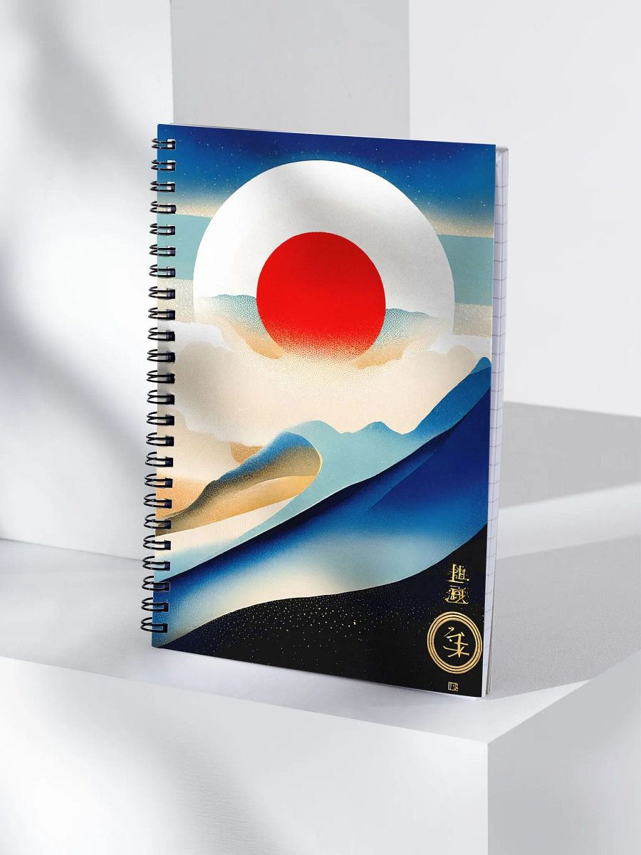 Geometric abstract art in Japanese style product image (4)