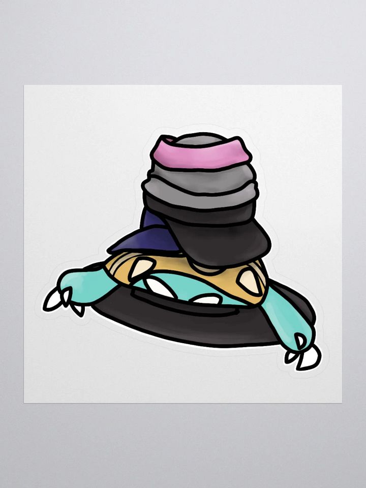 Hat Stack Sticker product image (3)