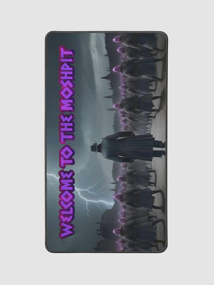 WELCOME TO THE MOSHPIT DESK MAT product image (1)