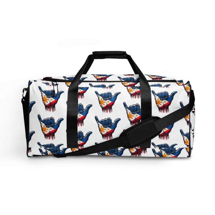 Mabuhay The Aloha of the Philippines Duffle Bag - Shaka Hang Loose Vibes for Your Adventures product image (1)