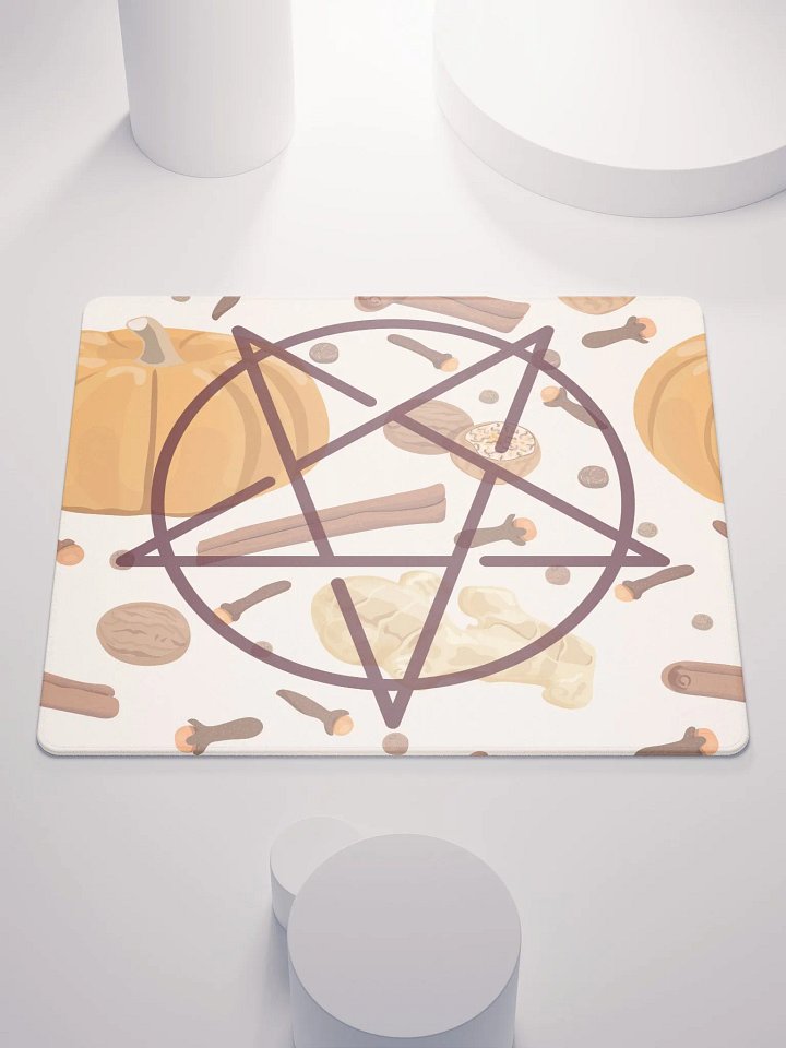 Gaming Mouse Pad: Pumpkin Spice Satanic Vice product image (1)