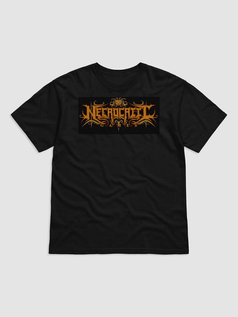 T-shirt w/ NecroCaticGames Logo by Miguel