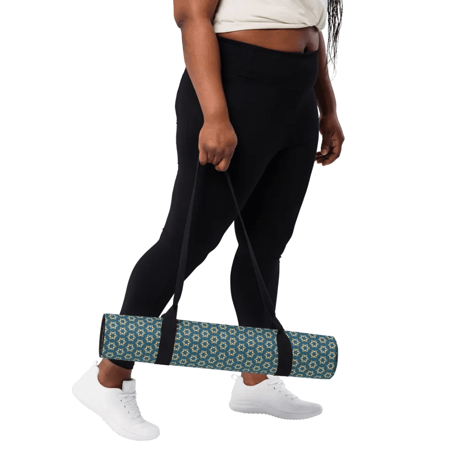 Seashell and Starfish Yoga Mat product image (3)