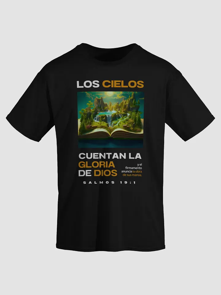 Camiseta Unisex Manga Corta | Los Cielos cuentan la Gloria de Dios product image (1)