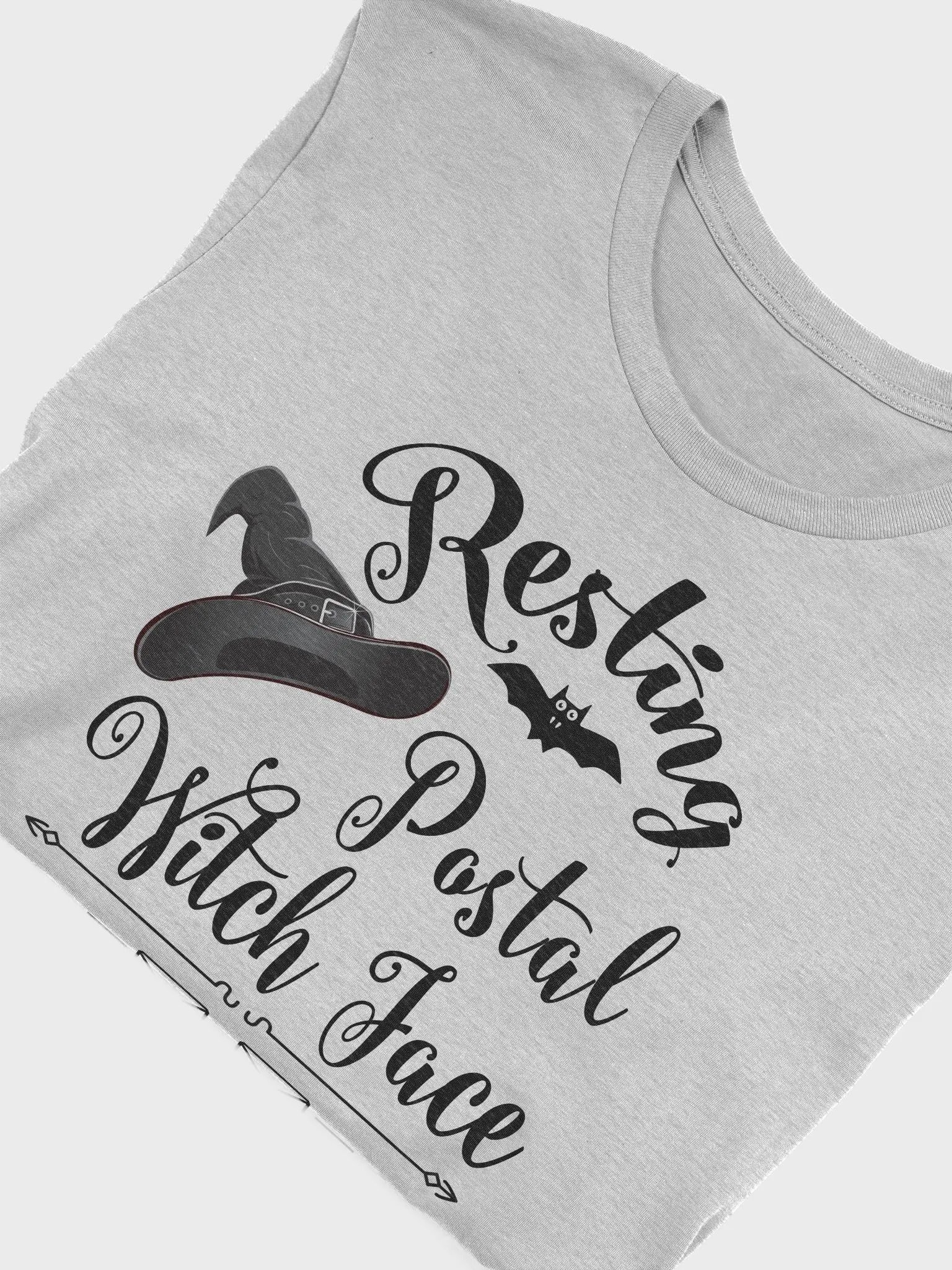 POSTAL WITCH FACE TEE POSTAL WORKER HALLOWEEN product image (14)