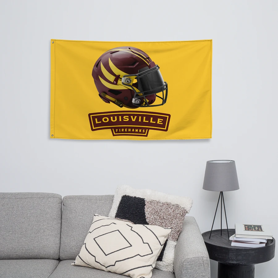 Louisville Firehawks Team Flag product image (8)