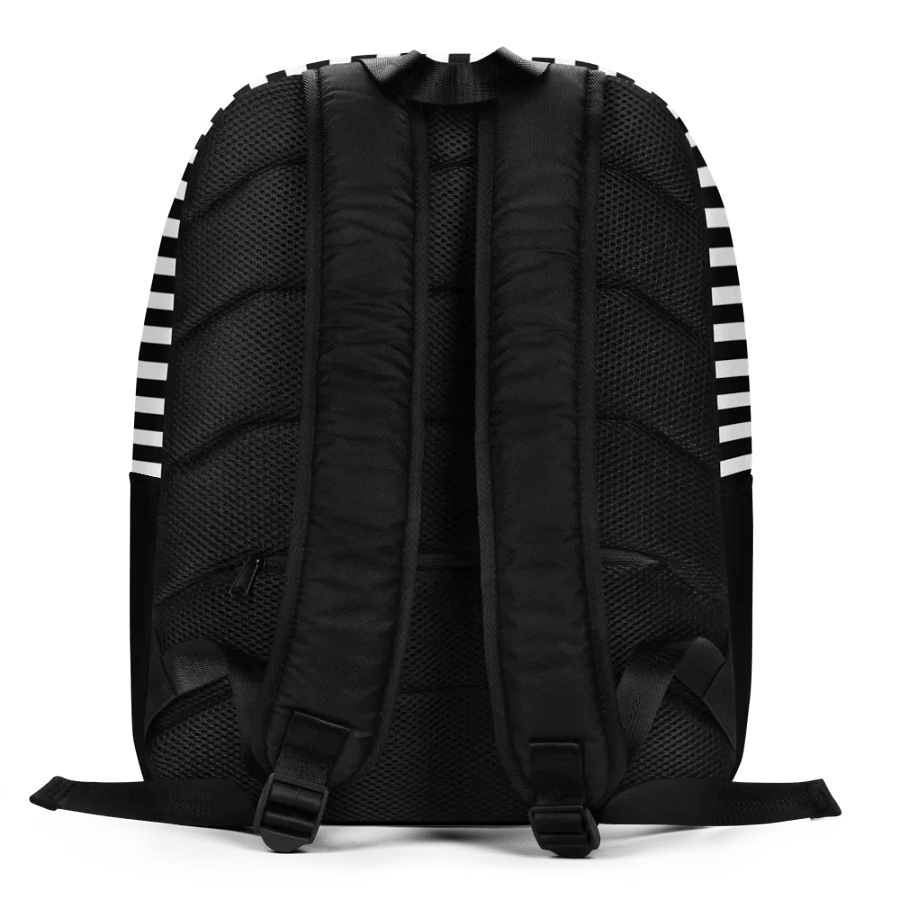White Electric Tiger on White and Black - Backpack product image (5)