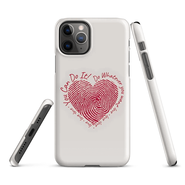 You Can Do It" Motivational Snap Case for iPhone® product image (1)