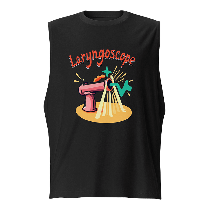 Vibrant Laryngoscope Cartoon Muscle Tank product image (1)