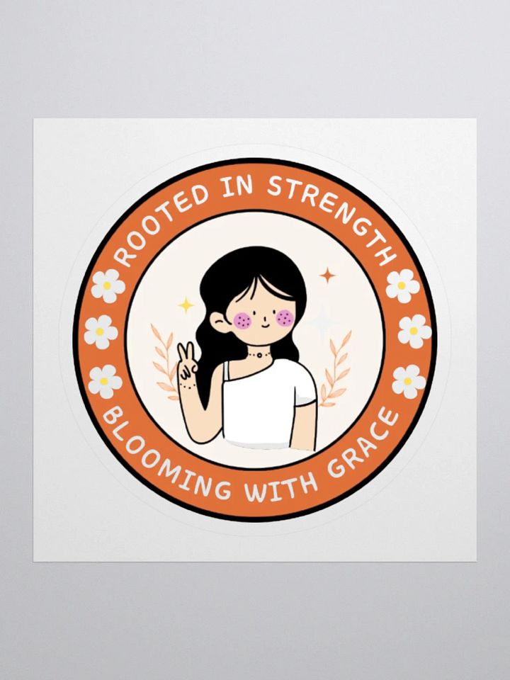 Rooted in Strength Kiss Cut Stickers product image (1)