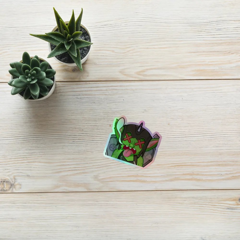 R.I.P. Holographic Sticker product image (10)