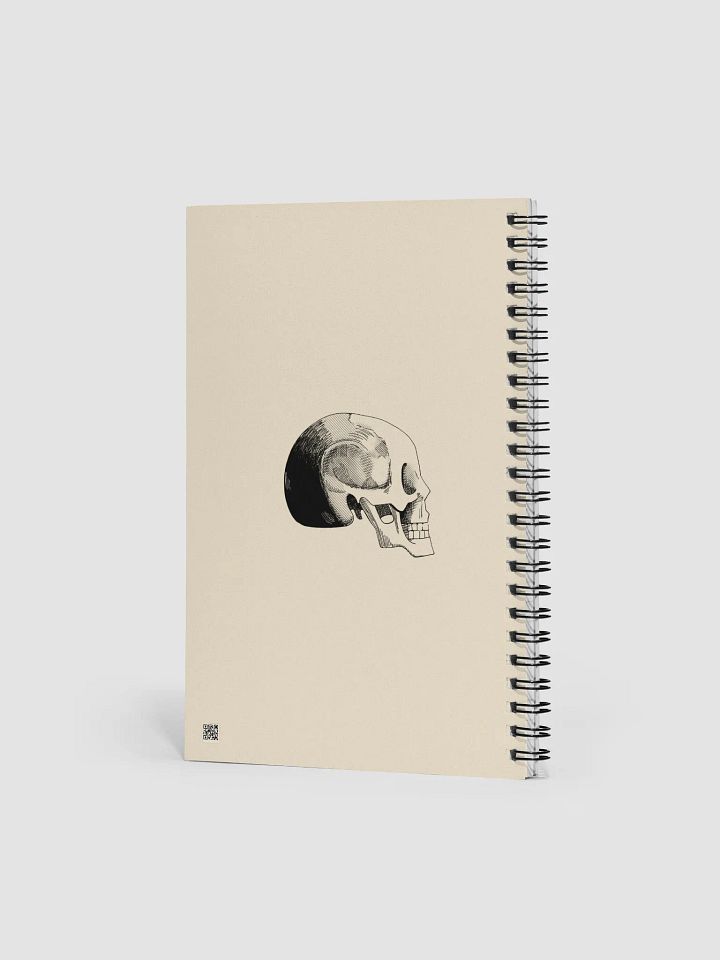 Spiral Notebook (Skull Edition) // Airhead Cover Collection product image (2)