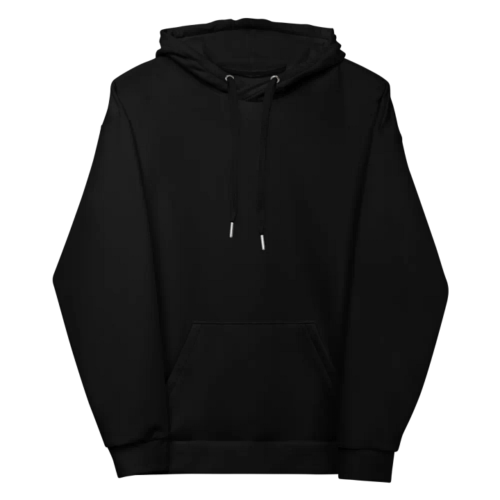 Black Recycled Unisex Hoodie product image (1)