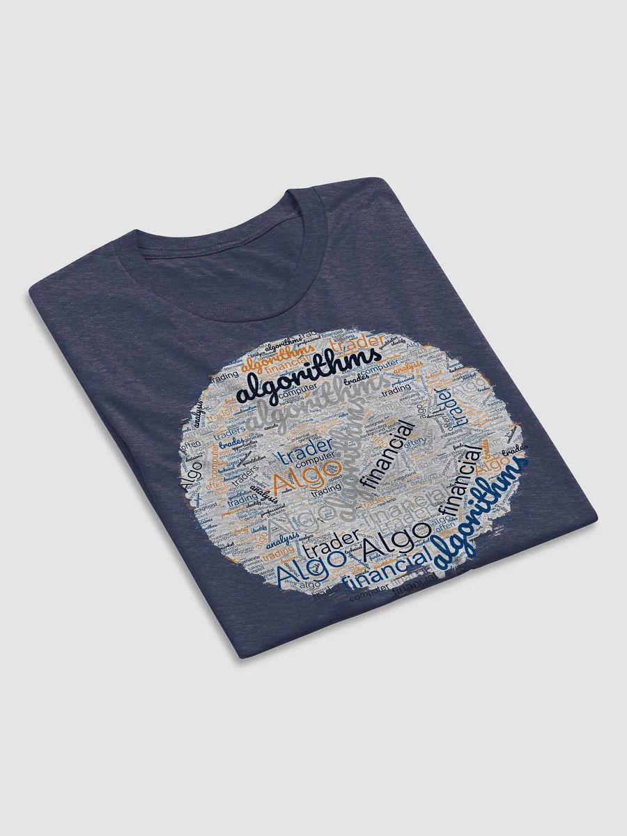 Algo Trading Word Jumble Triblend T product image (6)