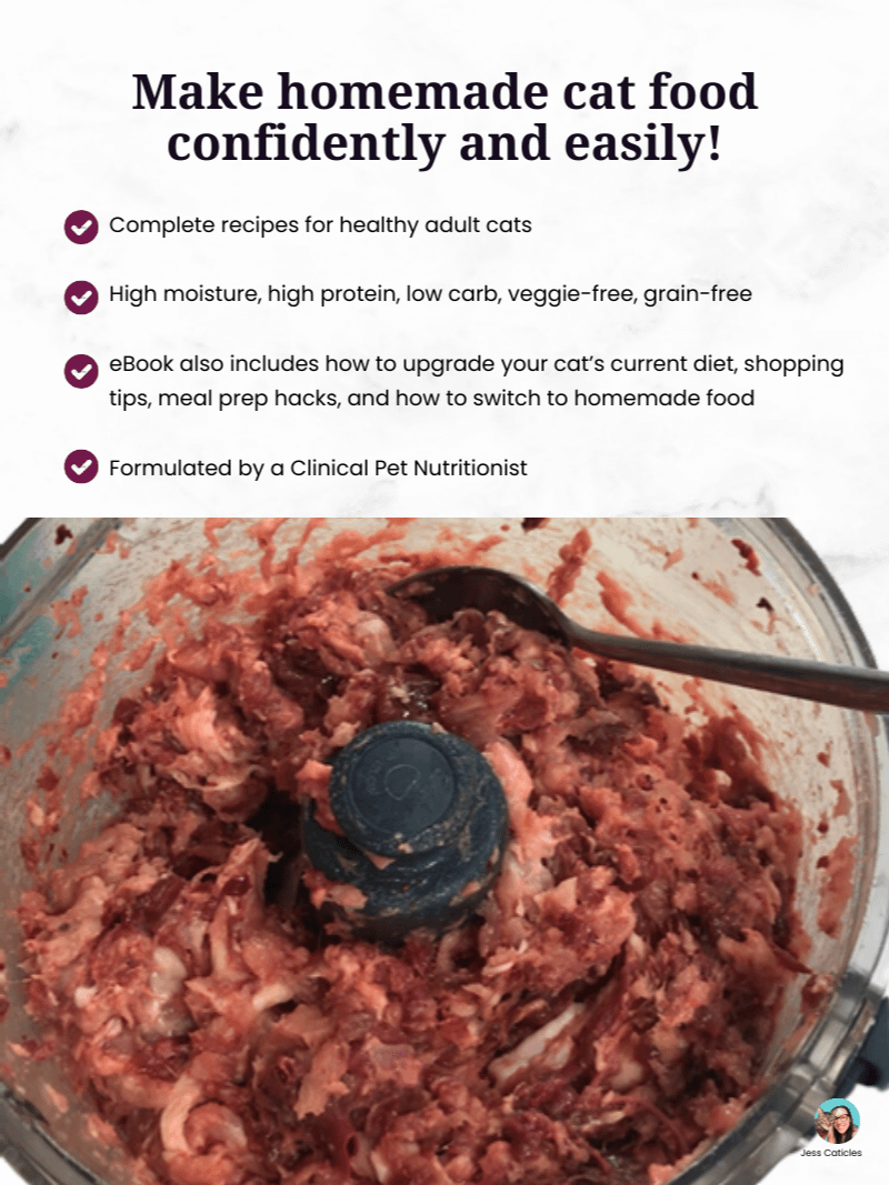 Fresh Cat Food Recipes eBook ~ Raw and Cooked Meals for Adult Cats product image (3)