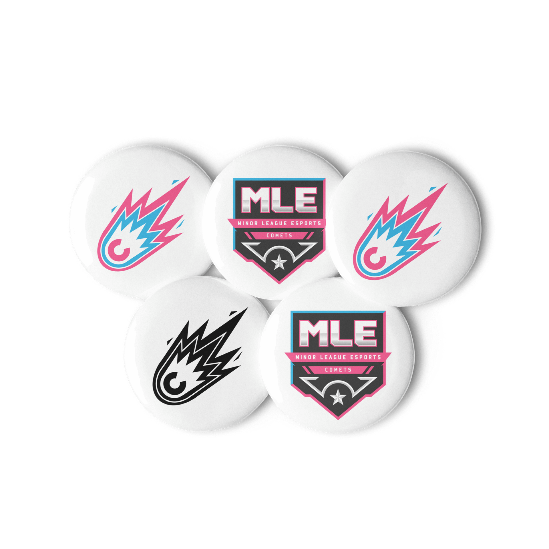 Comets Pin Button Set product image (3)