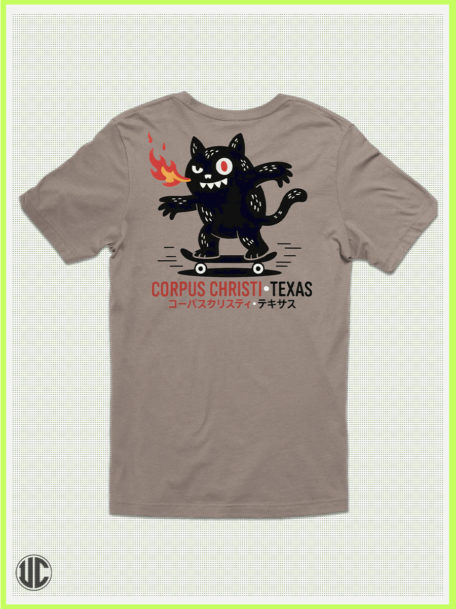 UnkoCon - Corpus Christi Skater – T-Shirt product image (2)