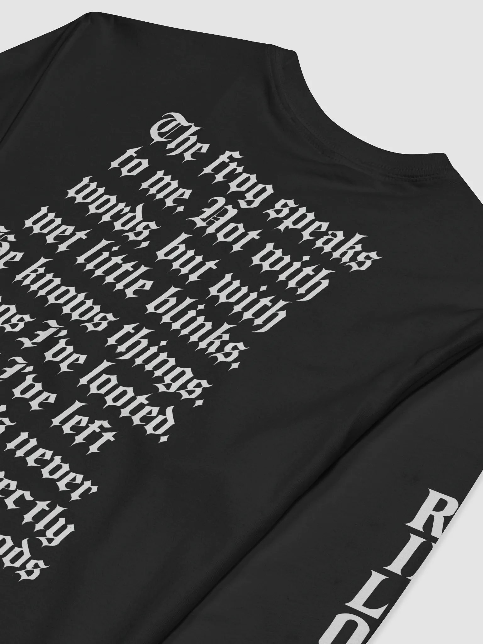 “He Has Killed Gods” Tactical Frog Long Sleeve Tee product image (8)