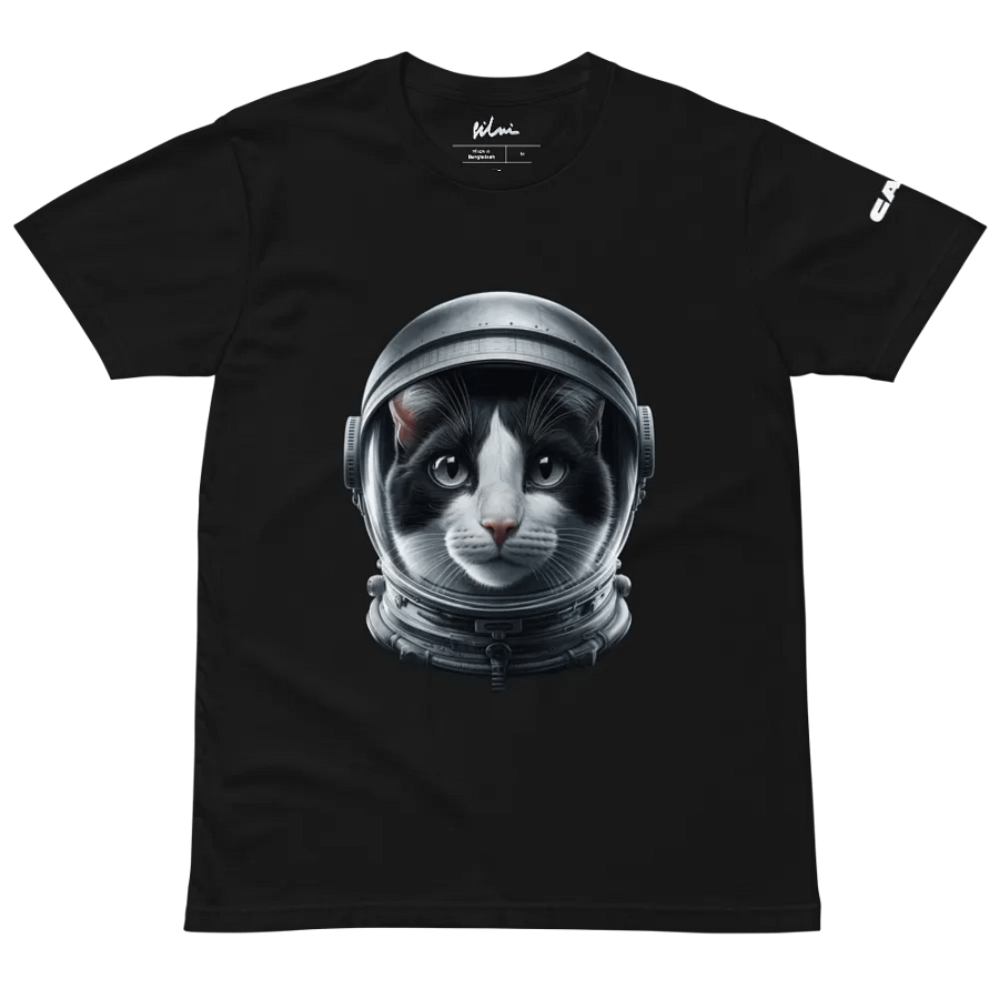 Space Cat Unisex T-Shirt - Explore the Universe in Style 🚀🐱 product image (2)