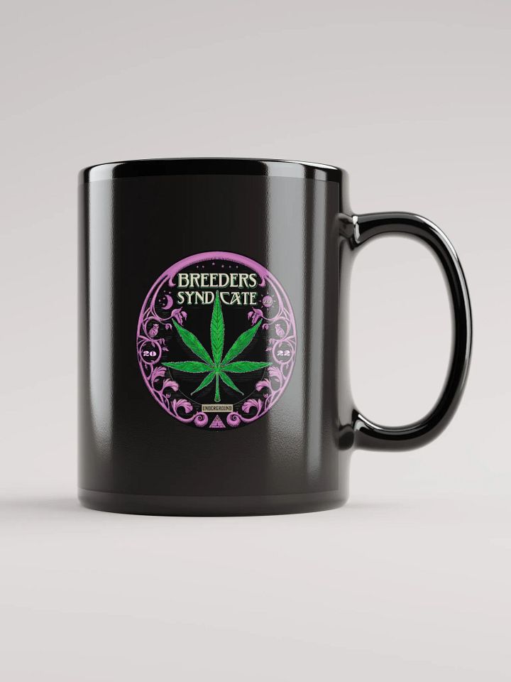 Breeders Syndicate Podcast Classic Logo Black Mug 2 Sizes product image (1)
