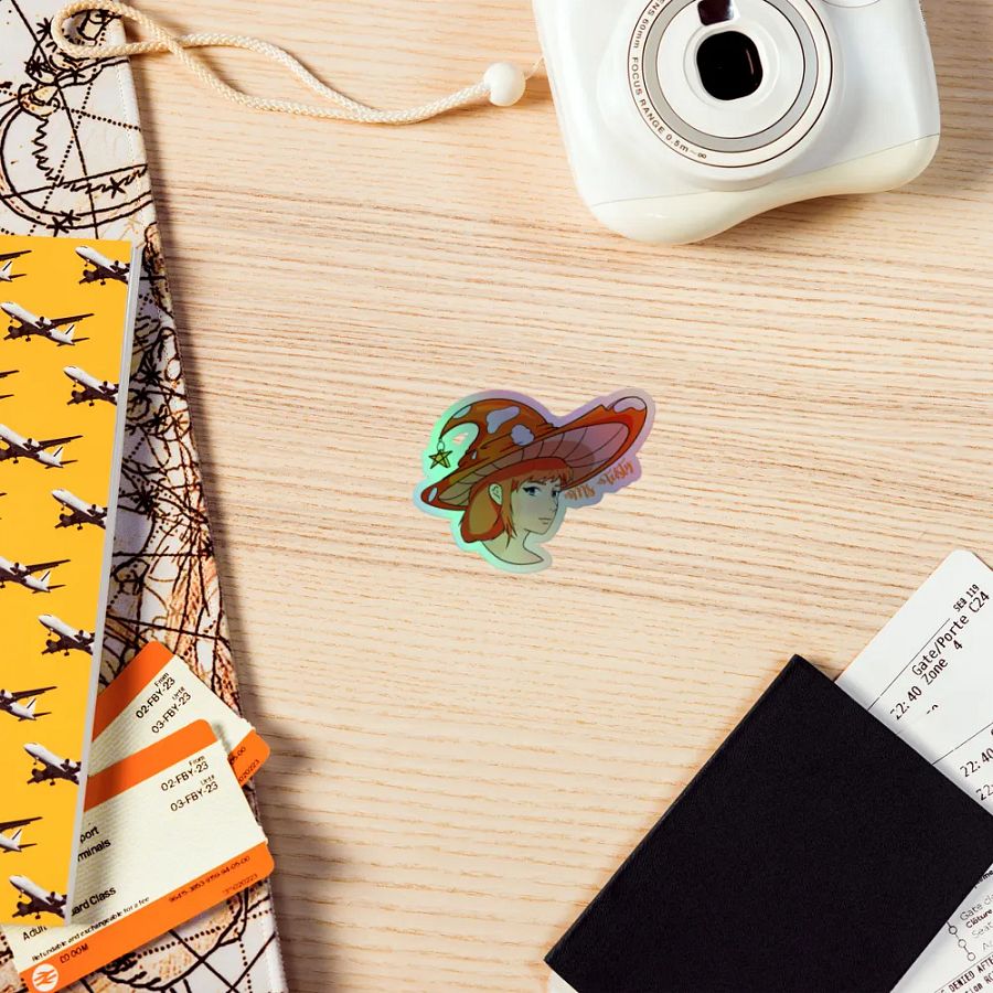 Magic Mushroom Holographic Sticker Sheet product image (5)