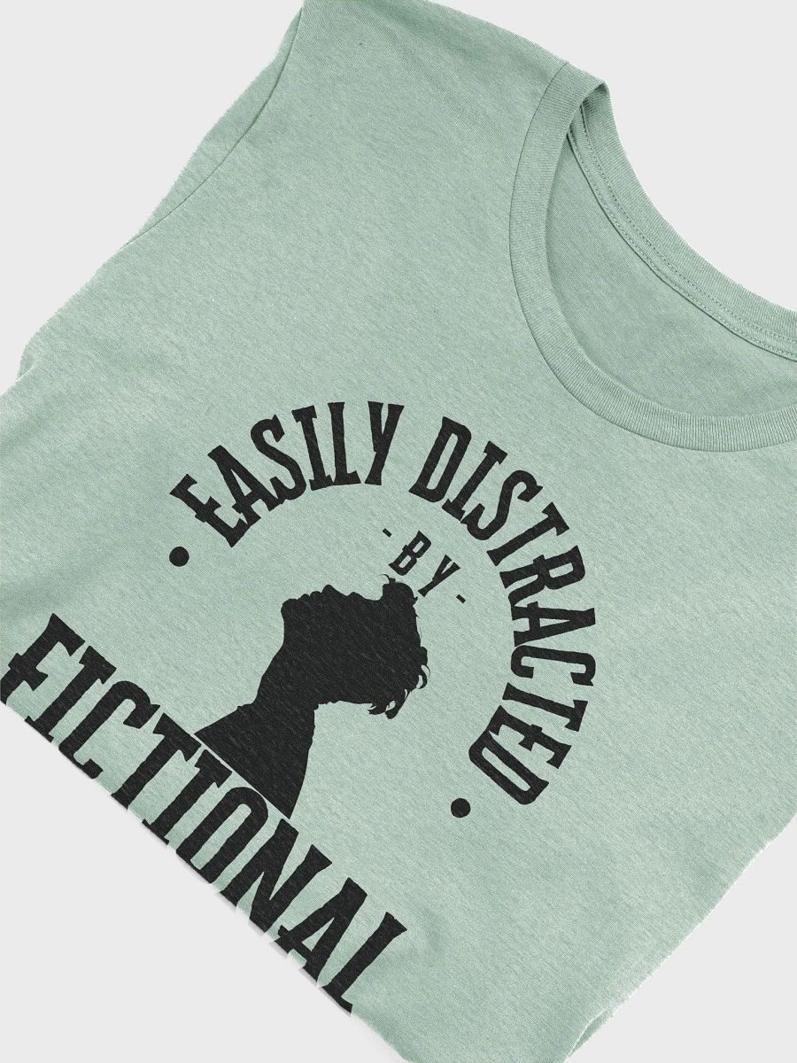 Easily Distracted Fictional Men shirt Black product image (46)