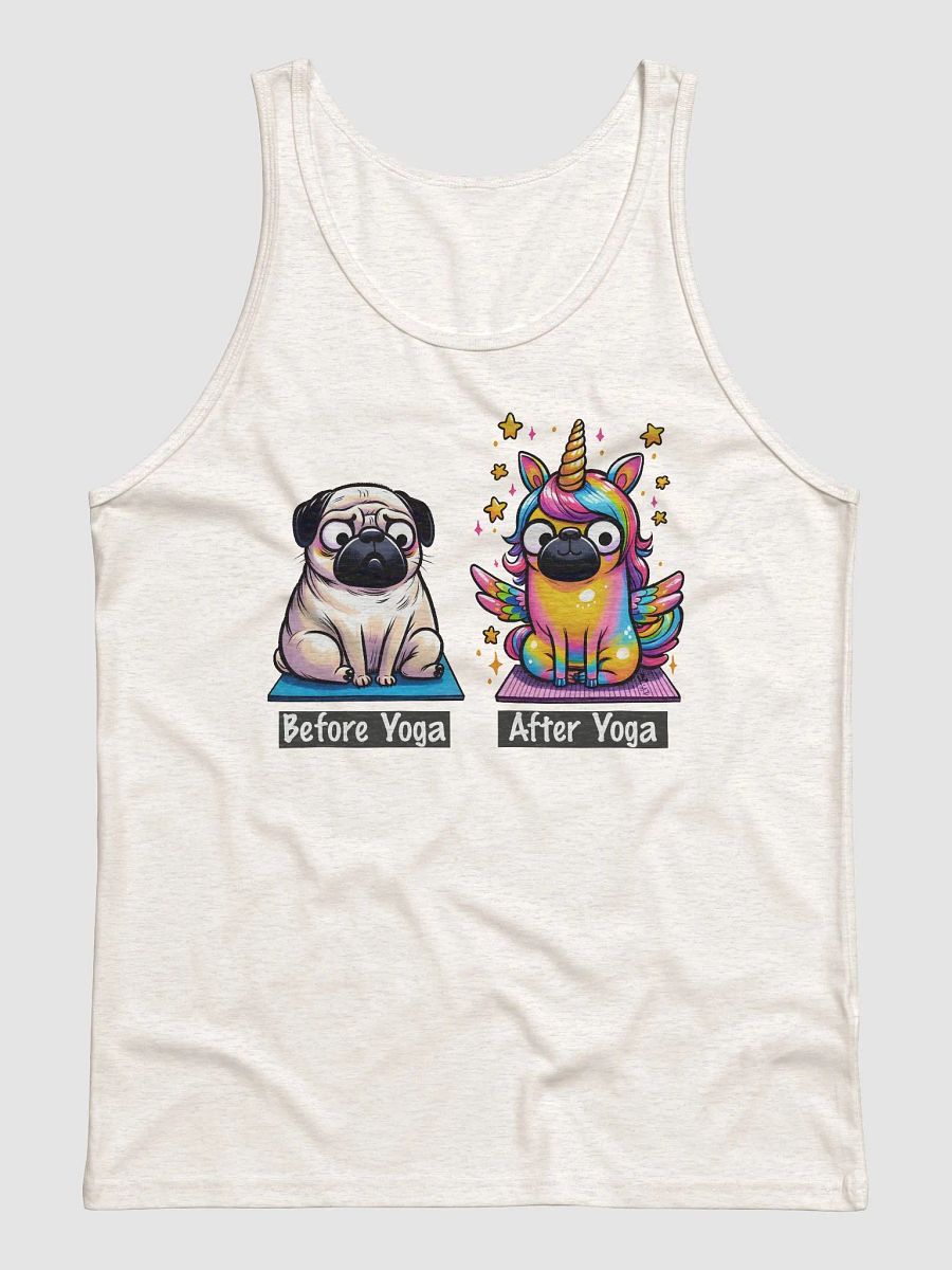 Pug Before Yoga After Yoga funny meditation design product image (9)