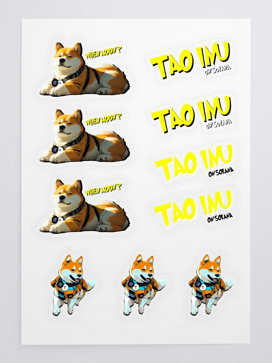 TAONU ON SOL STICKERS product image (3)
