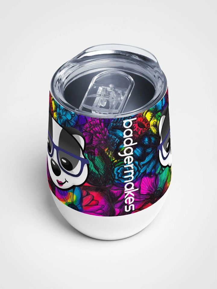 BadgerMakes Wine Tumbler product image (1)