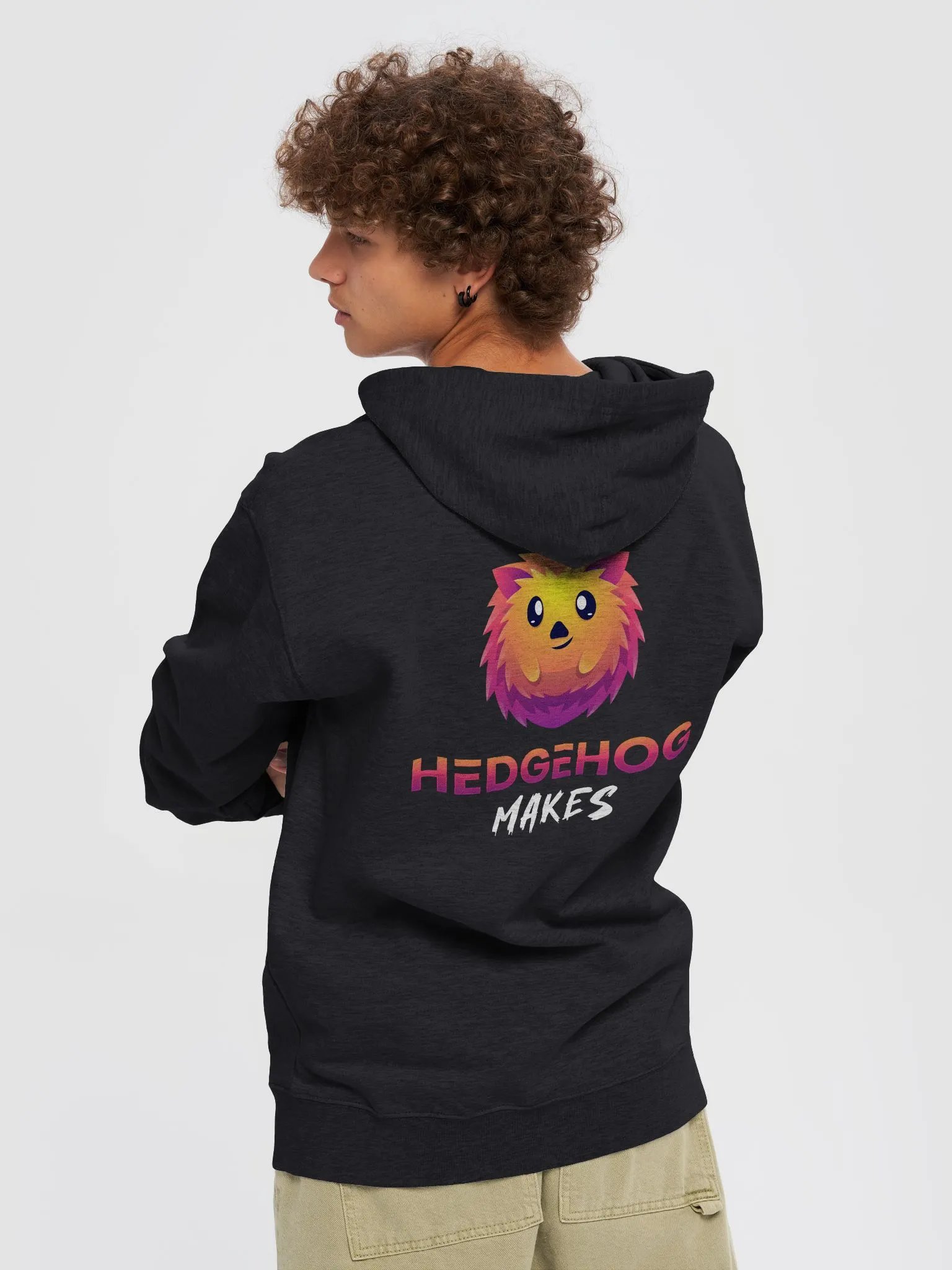 Hedgehog Makes Zip Up Hoodie product image (3)