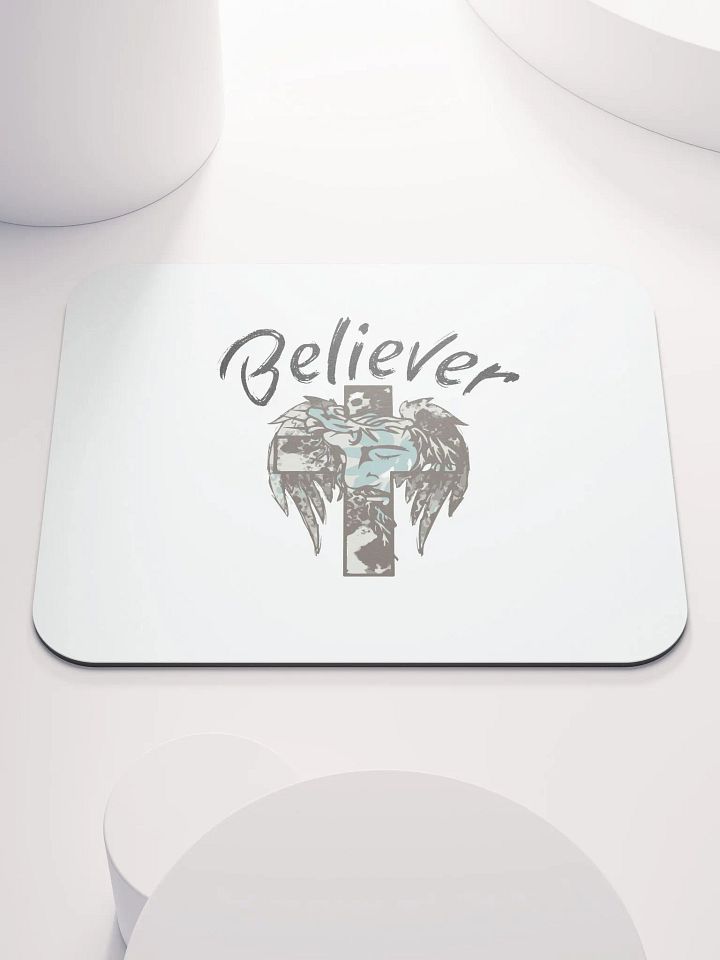BELIEVER FAITH Winged Serenity Mouse Pad product image (1)