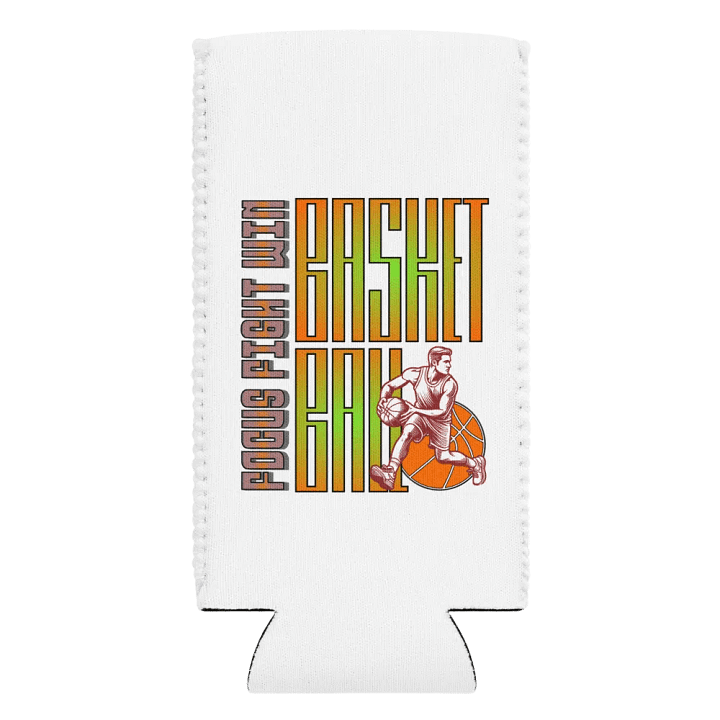 Focus Fight Win Basketball Gradient Can Cooler product image (2)