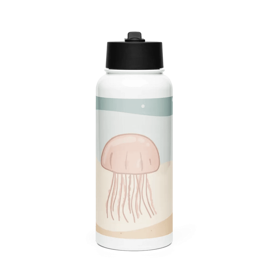 Jellyfish Jamboree Stainless Steel Water Bottle product image (1)