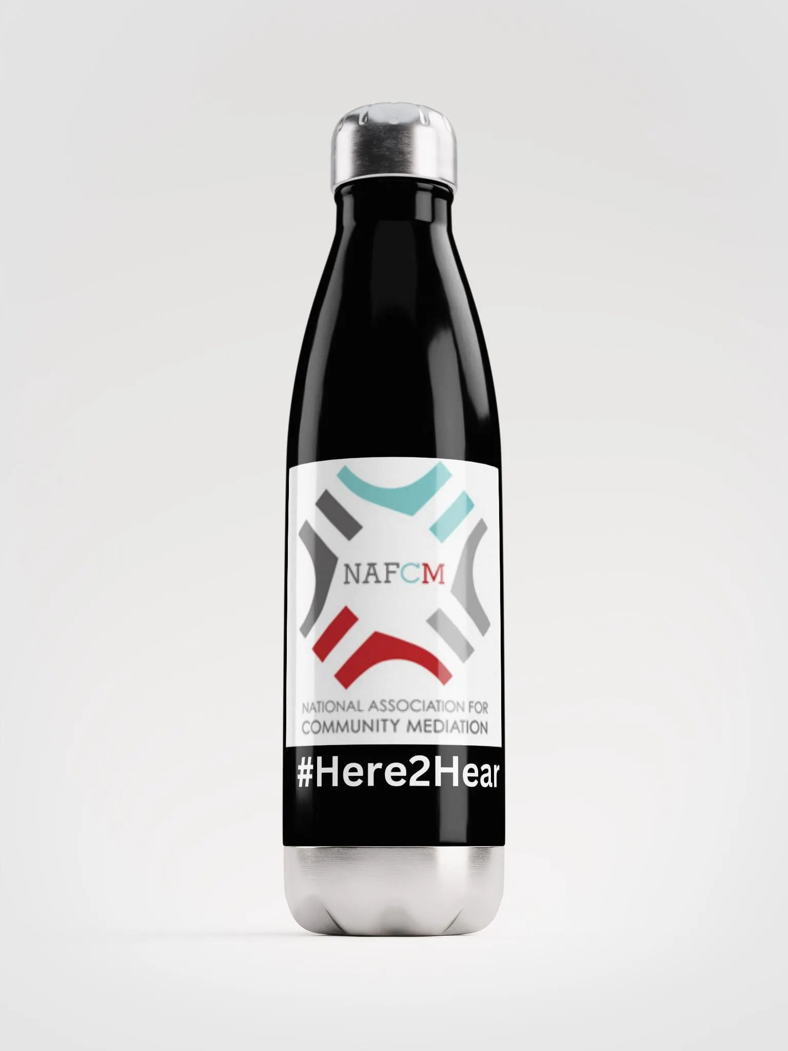 NAFCM Logo Stainless Steel Water Bottle product image (1)