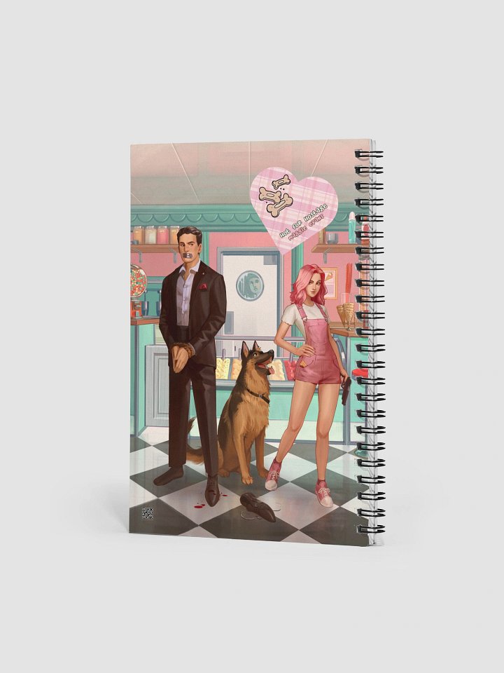 Hot for Hostage Spiral Notebook product image (2)