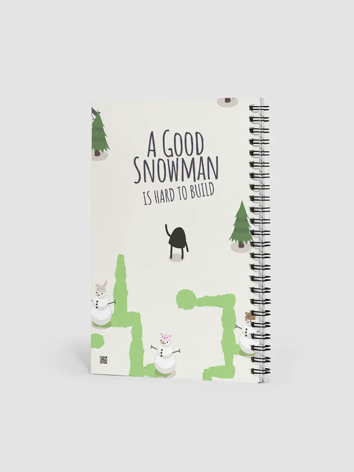 A Good Snowman is Hard to Build Notebook product image (2)
