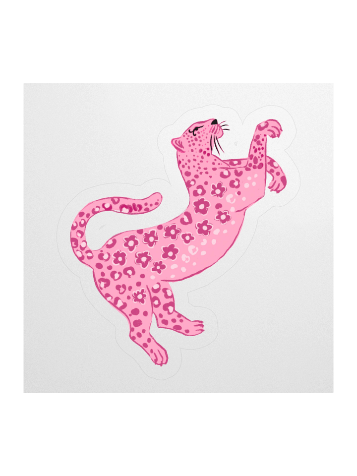 Feline Fine Leopard Stickers product image (1)