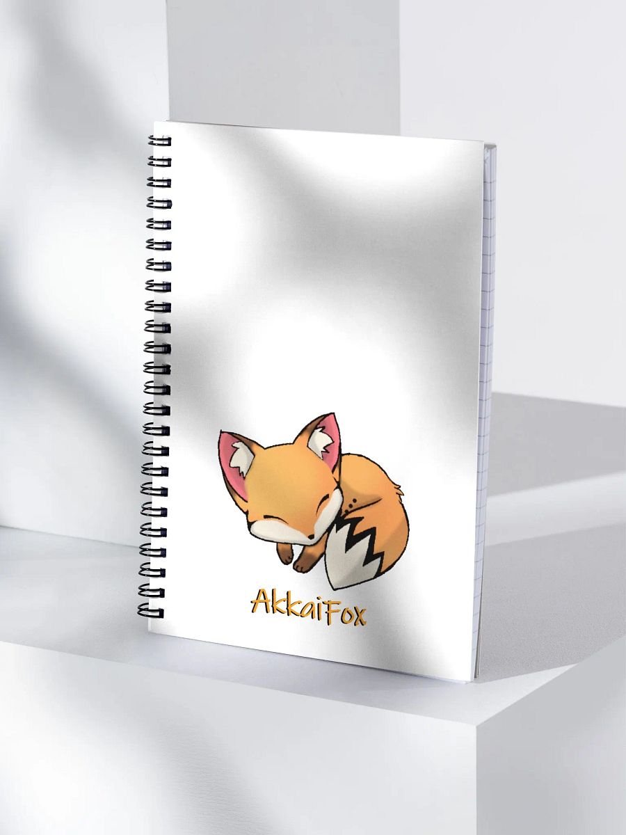 Sleepy Fox Notebook product image (3)