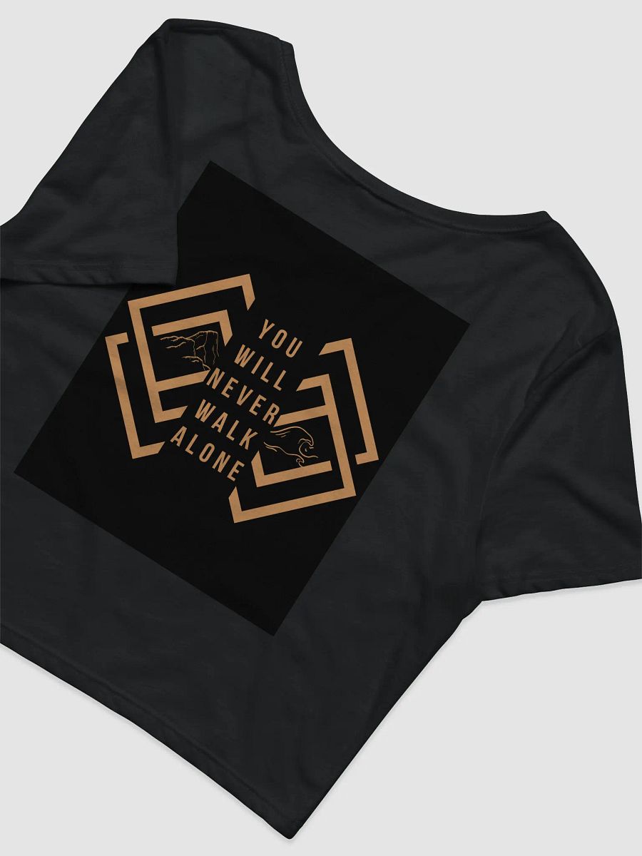 You Will Never Walk Alone Women's Crop Tee product image (7)