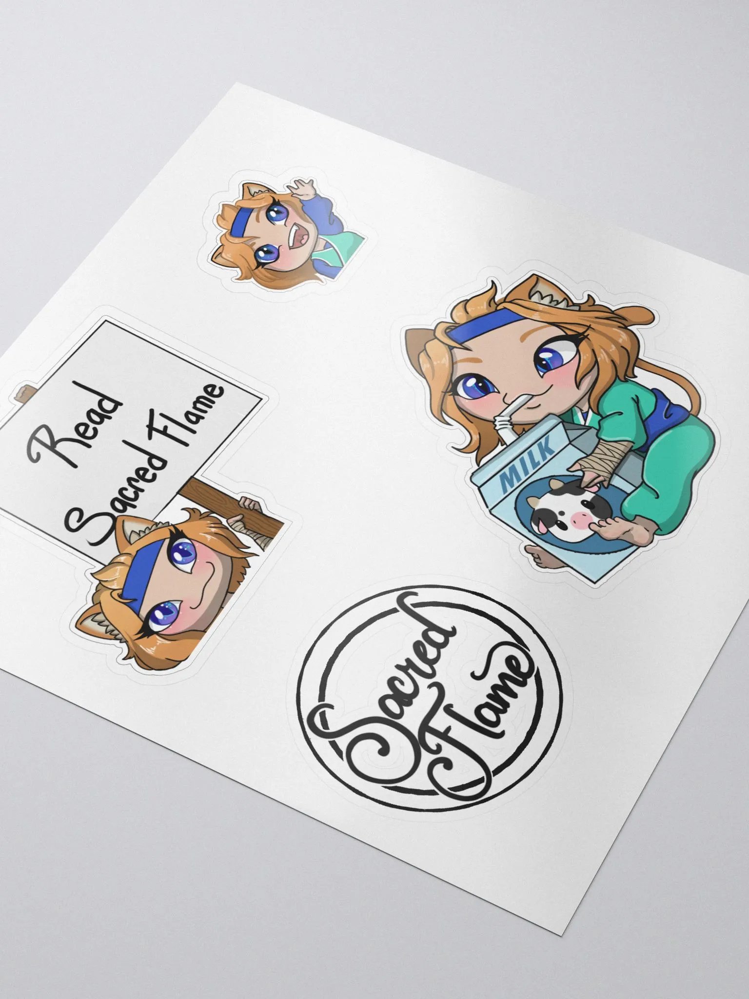 Luna Chibi Sticker Pack product image (3)