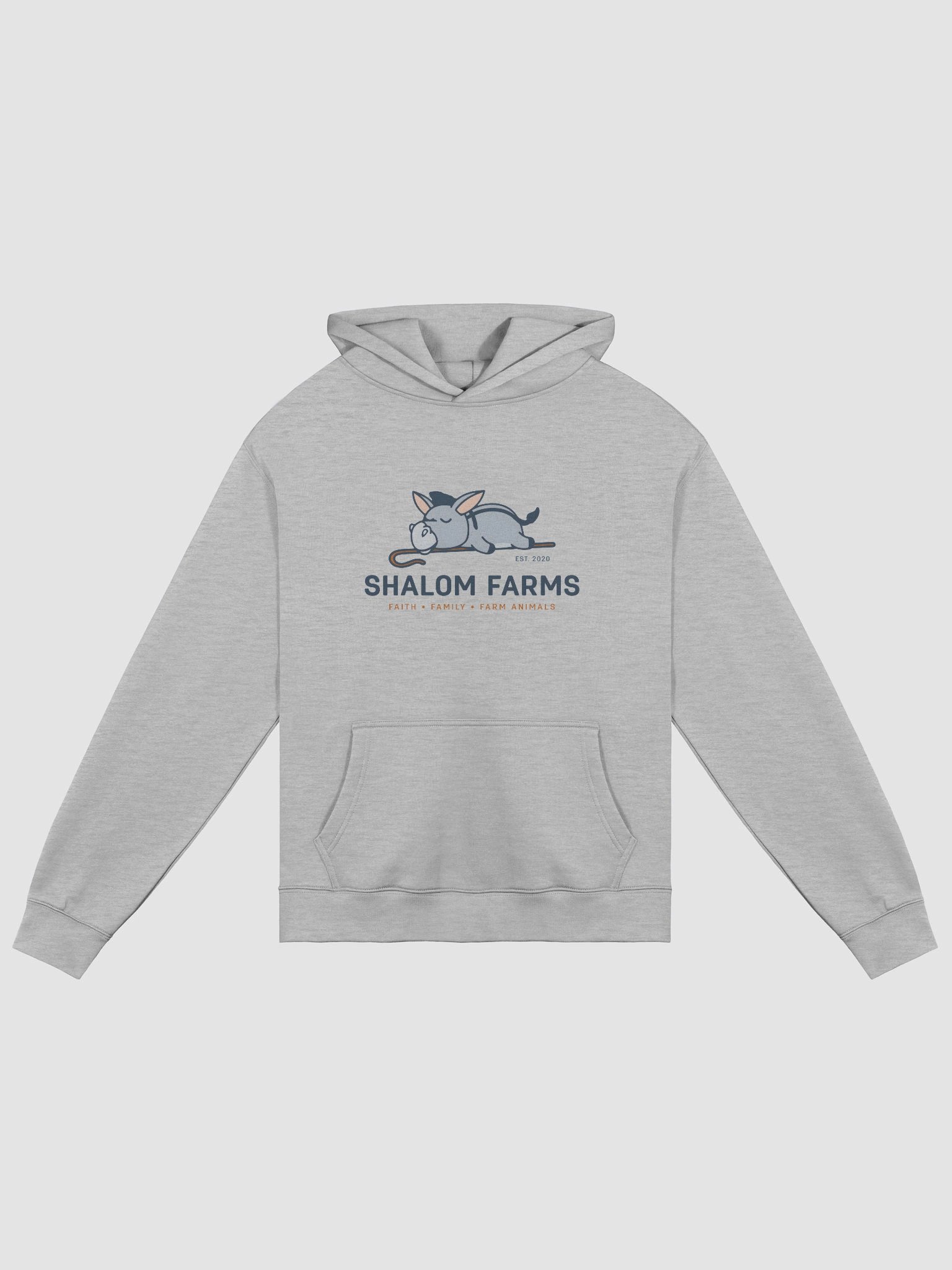 AS Color Premium Oversize Hoodie Full Logo - Heather product image (1)