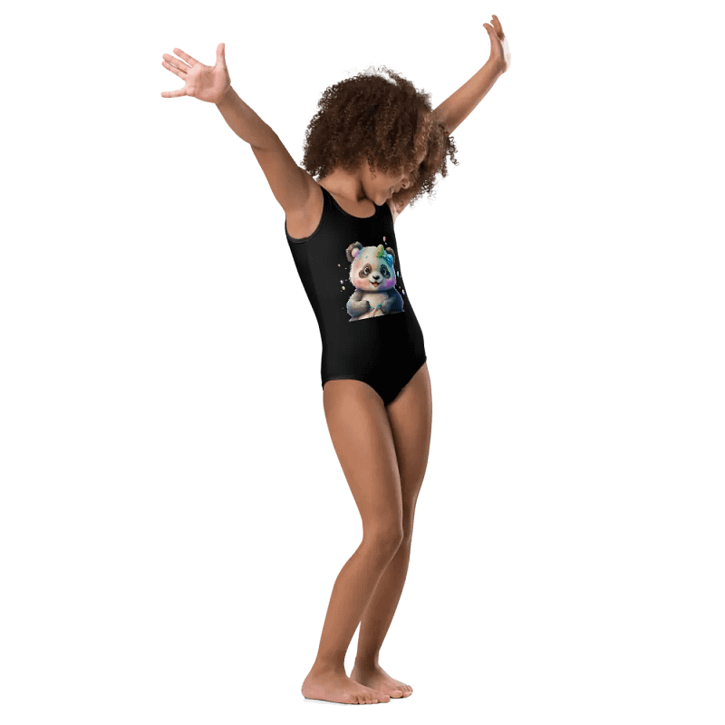 Panda Party All-Over Swimsuit