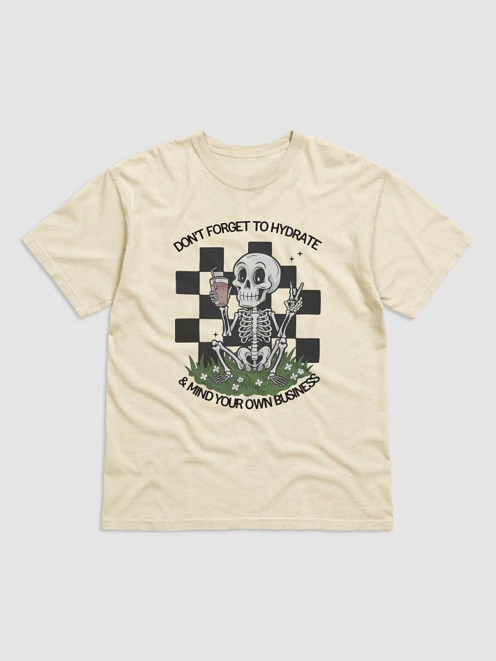 Chill Skeleton Peace Sign Tee product image (1)