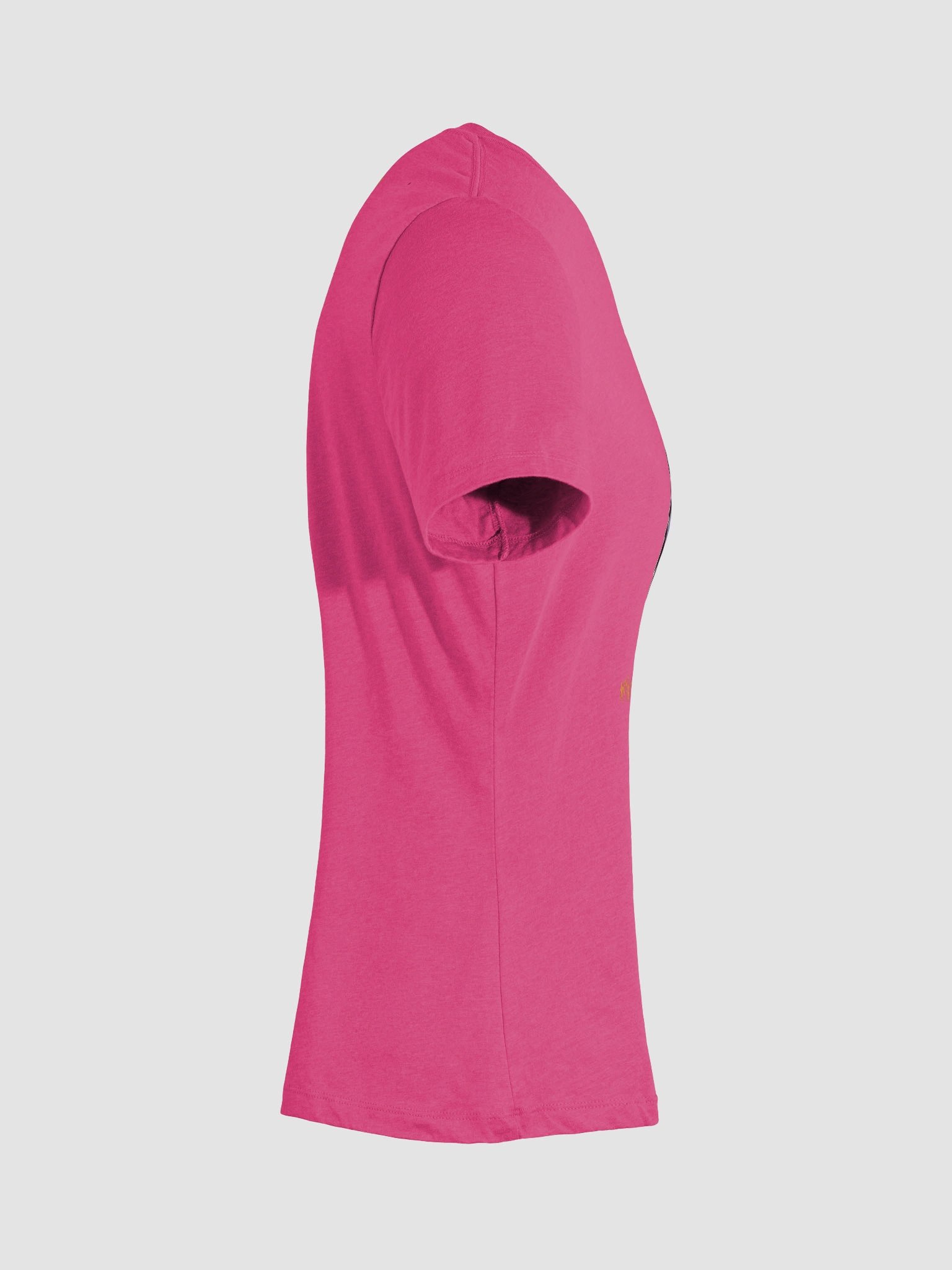 Destination Bigfoot Bronco Bigfoot Logo Bella+Canvas Women's Relaxed V-Neck T-Shirt (Berry) product image (11)