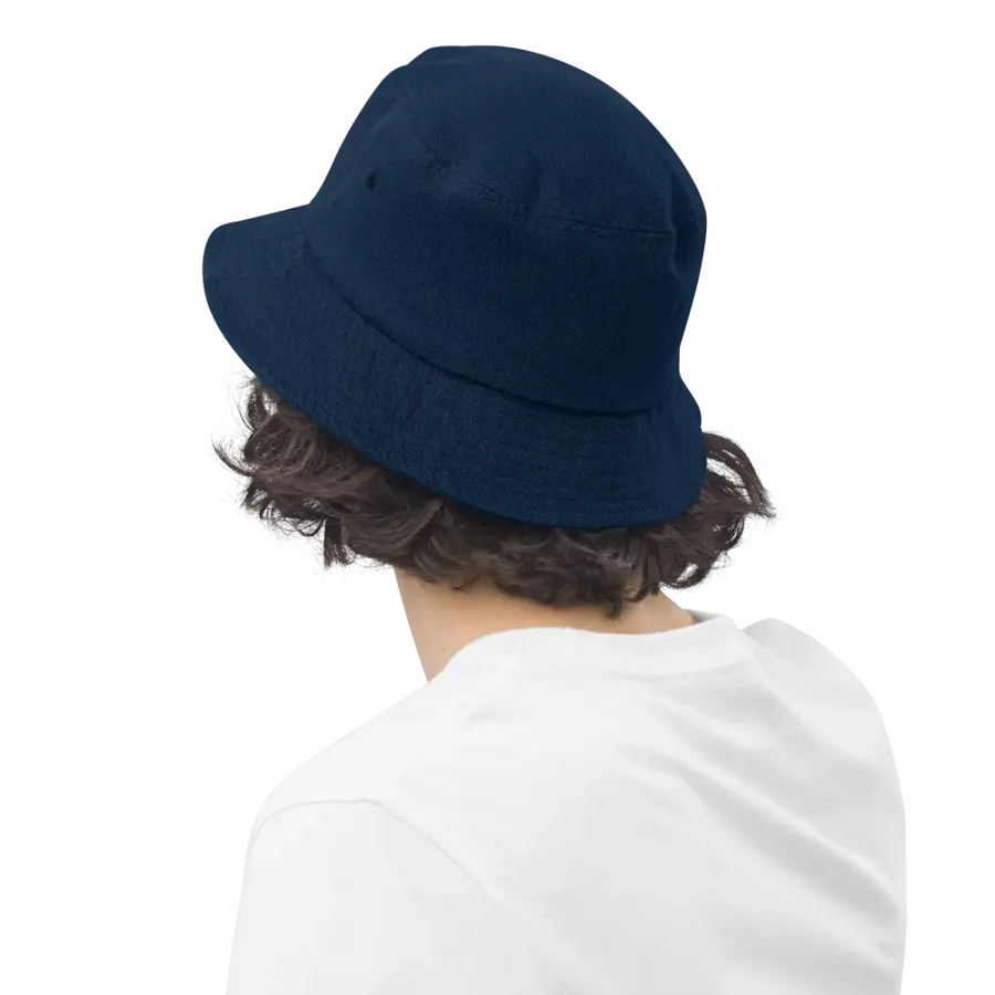 Sunset Vibes Denim Bucket Hat product image (8)