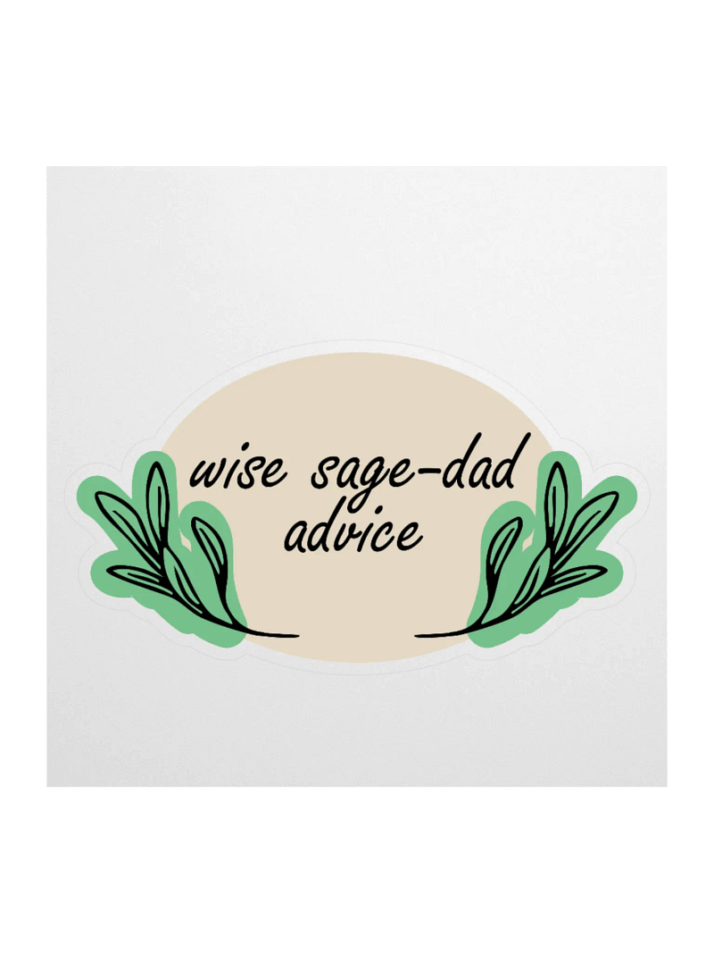 Sage-Dad Sticker